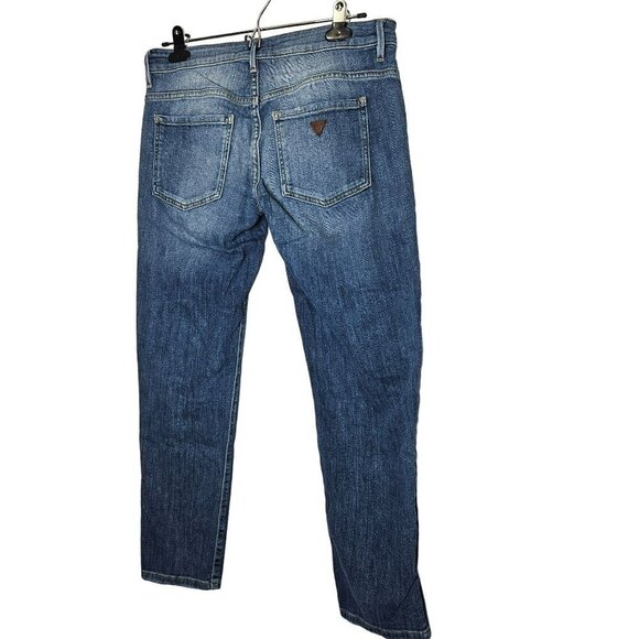 Guess Women's Tomboy Distressed Jeans Size 26 Ripped Blue Denim Casual Wear‎ - Picture 6 of 12